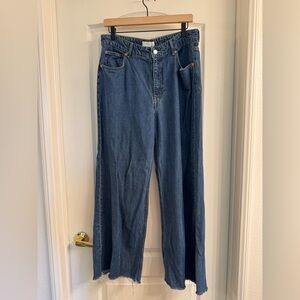 H&M Blue Flare & Wide Leg Jeans